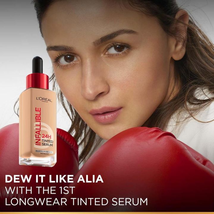 Loreal%20Paris%20Infallible%2024H%20Tinted%20Serum%20Foundation%20%7C%20Light-Weight%20Coverage%20%7C%20Dewy%20&%20Radiant%20Finish%20%7C%20Transfer-Proof%20%7C%20with%201%25%20Hyaluronic%20Acid%20%7C%2030ml%20%7C%203%20-%204%20Light%20-%20Medium%20-%20By%20Allure%20Cosmetics%20-%20Image%202