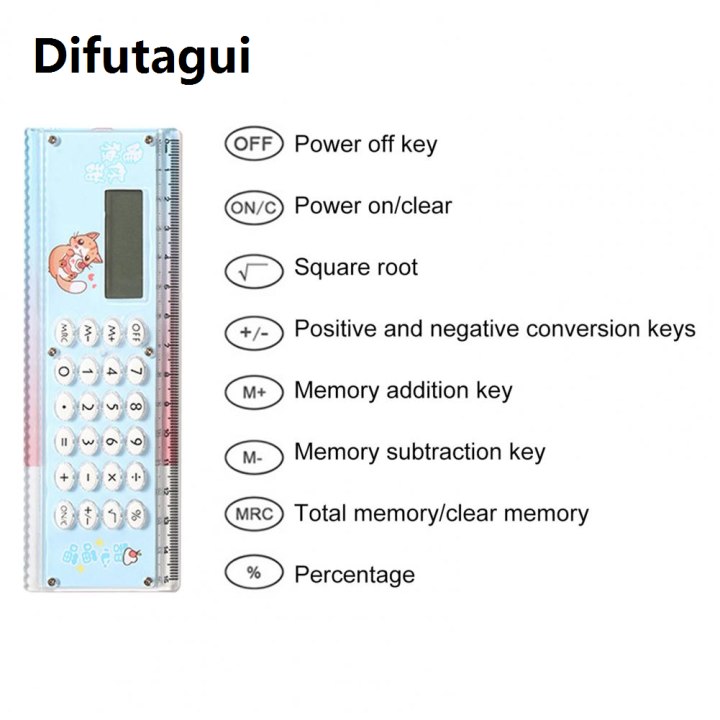 Difutagui%202025%20New%20Ruler%20Calculator%208%20Digits%20Professional%20Clear%20Screen%20Electronic%20Calculator%20Lightweight%20Electronic%20Calculator%20Office%20Supplies%20-%20Image%204