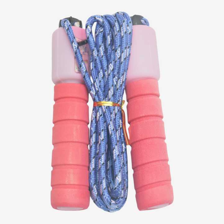 Skip Rope Pinoy Double Skipping Rope With Counter Anti Slip Rubber Grip & Adjustable Length ...