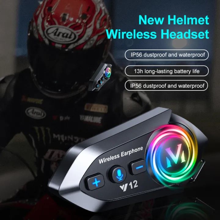 2025%20NEW%20Y12%20Motorcycle%20Helmet%20Headset%20Bluetooth%205.4%20Motorcycle%20Wireless%20Hands-on%20Talking%20Headset%20Waterproof%20Moto%20Headphone%20-%20Image%202