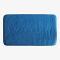 Prestige PVC Anti-Slip Welcome Door Mat for Home and Bathroom Entrance, Blue, 38 x 58 cm, 10mm Thickness. 