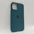 Apple iPhone 12 / iPhone 12 Pro (Same Size 14.7cm Tall) Liquid Silicone Soft Cover Case | Microfiber Inside. 