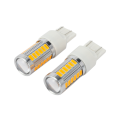 LKPCIGCXM 7443, T20 Led Bulbs Amber Yellow 900 Lumens Super Bright Turn Signals Light Brake Stop Parking Light (Pack of 10). 