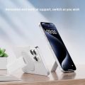 Portable For Magsafe Phone Magnetic Stand Ultra-thin Strong Magnet Double Sided Holder Removable Adhesive Foldable Back Sticker Bracket Travel. 