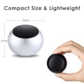 Mini Boost Portable Bluetooth Speaker 4D Mini Electroplating Speaker, Power Button Control, Compatible with All Smartphones Auto-Pairing, Type-C Rechargeable, Wireless Speaker. 