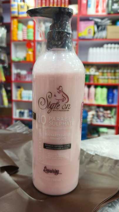 Style%20On%20Beauty%20Professional/No%20Paraben%20sulphate%20Hair%20Strengthening%20Keratin%20Shampoo%20480mL%20-%20Image%202
