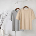 Men 2Pcs Soft Cotton Round Neck Summer T-Shirt - Fashion | T-Shirts For Men | Men's Wear | Men's T-Shirts |. 
