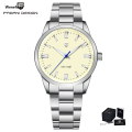 Wenefang 2024 New PAGANI DESIGN 38mm Men's Quartz Watches Stainless Steel AR Coating Sapphire VH31 Business Sports Watches reloj hombre. 