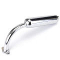 Chrome Muffler Exhaust Pipe 2-Stroke Motorized Bicycle Bike 49cc 60cc 66cc 80cc. 