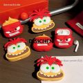 DISICHEN Brain Agent Team Angry Apple Bluetooth Earphone Case Suitable for High Quality Airpods 4 3 2 1 Pro 2 Silicone Anti Drop Airpods 1st Generat New style. 