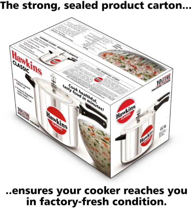 Hawkins%20Classic%20%20Pressure%20Cooker%20(CL10)%2010%20L%20Capacity%20(Aluminium)%20-%20Image%205