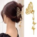Butterfly Metal Hair Claw Clip For Women. 