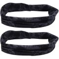 ARELENE 2X Gym Sports Absorbent Sport Sweat Headband Elastic Sweatband for Men and Women Yoga Hair Bands Graffiti Gray. 