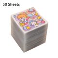 10/20/50Pcs Durable Cute Cartoon Patterns PVC Stickers Transparent DIY Notebook Decoration Waterproof Scrapbook Decor Phone Water Bottle Decor For Children Boys Girls. 