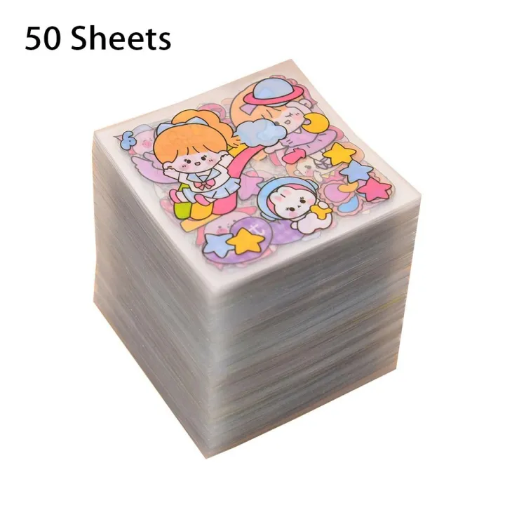 10/20/50Pcs%20Durable%20Cute%20Cartoon%20Patterns%20PVC%20Stickers%20Transparent%20DIY%20Notebook%20Decoration%20Waterproof%20Scrapbook%20Decor%20Phone%20Water%20Bottle%20Decor%20For%20Children%20Boys%20Girls%20-%20Image%209