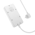 HOCO AC7A 10A 17W 7 Port USB Charger 3USB-A+1USB-C+3AC Fast Charging Multiplug. 