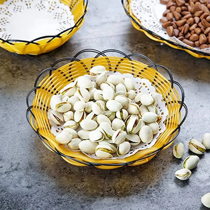 2%20Pcs%20Acrylic%20Donut%20Stands%205.9%20Inch%20&%20100pcs%20Lace%20Doilies%20Paper%204.5%20Inch%20Decorative%20Round%20Placemats,%20Liners%20-%20Image%202