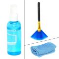 3 In 1 Screen Cleaning Kit With Microfiber Cloth & Brush For Laptops,Mobiles,Lcd,Led,Computers. 