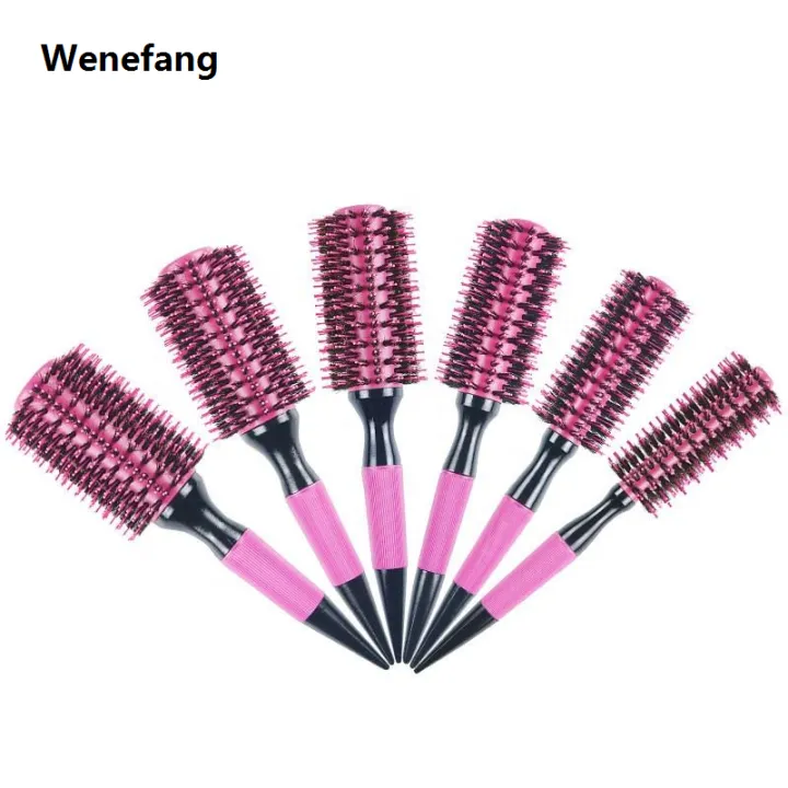 Wenefang%20Salon%20Pink%20Round%20Wooden%20Curling%20Comb%20Brushes%20Boar%20Bristle%20Mix%20Nylon%202025%20New%20Round%20Rolling%20Brush%20Professional%20Hair%20Fluffy%20Stylin%20Supplies%20-%20Image%202