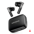 boAt Nirvana Ivy Wireless Earbuds, 50 Hours Playback, 50dB ANC, 360 Spatial Audio with Head Tracking, App Support, Adaptive EQ powered by Mimi, Google fast pair, ASAP Charge, boAt Signature Sound. 