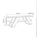 Tv Rack - 120 x 33.5 x 40. 