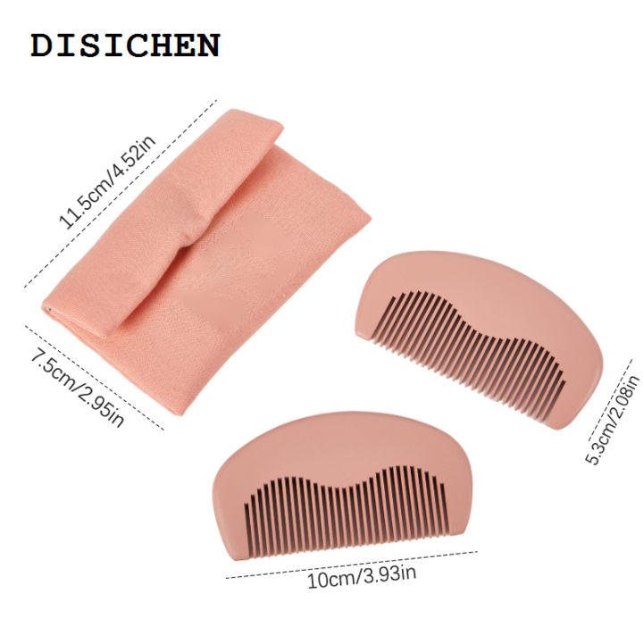 DISICHEN%20High%20Quality%201Pcs%20Natural%20Peach%20Wood%20Comb%20With%20Bag%20Close%20Teeth%20Anti-static%20Head%20Massage%20Beard%20Hair%20Care%20Wooden%20Tools%20Beauty%20Accessories%20-%20Image%205