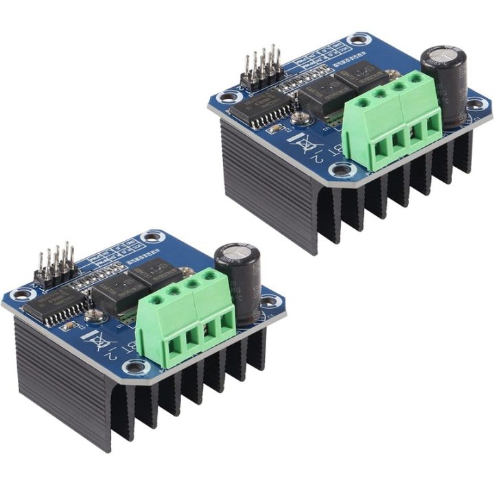 2Pcs BTS7960 43A High Power Motor Driver Module Smart Car Driver Module ...
