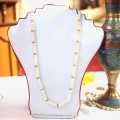 White Pearls Necklace For Ladies. 