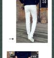 Fashion Spring Summer Casual Thin Youth Business White Stretch Trousers Men Teenagers Jeans Skinny Men Pencil Pants By Bajrang. 