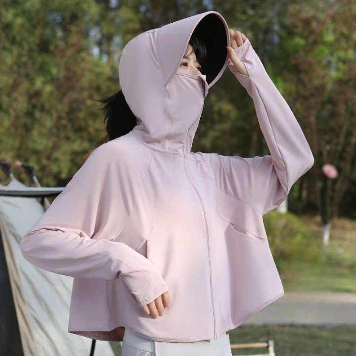 Summer%20Ice%20Silk%20Jacket%20Sunscreen%2050%20Sunshade%20Shawl%20and%20Breathable%20UV%20Resistant%20Original%20Yarn%20Vinyl%20Jacket%20upF%20Brim%20Women's%20Sunscreen%20+%20-%20Image%202