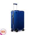 Blue Hard Cover 20 4 Wheeler Travel Luggage Suitcase. 