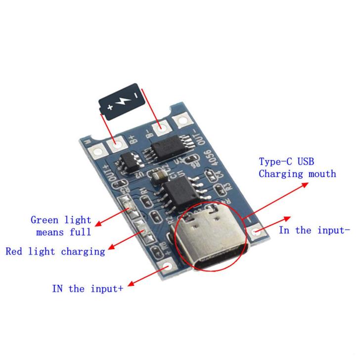 Type-C%20USB%205V%201A%20Battery%20Charger%20Module%20Charging%20Board%20With%20Dual%20Protection%20Functions%20And%20Indicator%20Lights%20-%20Image%202