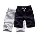 (Set Of 2) Men's 2021 Newest Summer Fine Cotton Casual Shorts - Fashion | Shorts For Men | Men's Wear | Summer Shorts |. 