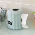 New Nordic Style Round Tissue Box Double Opening Multifunctional Drawer Box Durable Cylinder Roll Paper Storage Box. 