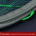80CM Loose Mouth Folding Drop Fishing Net Shrimp Catcher Tank Casting Network Fish Eels Trap Cage Prawn Bait Crab Netting. 