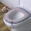 Winter Warmer Toilet Seat Cover Mat Bathroom Toilet Pad Cushion Handle. 