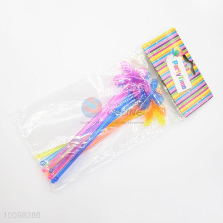Unique Coconut Tree Plastic Cocktail Stirrer Swizzle Stick