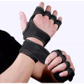 Black Weight Lifting Fitness Gym Gloves For Men And Women With Antiskid Wrist Support - Gym Gloves |. 