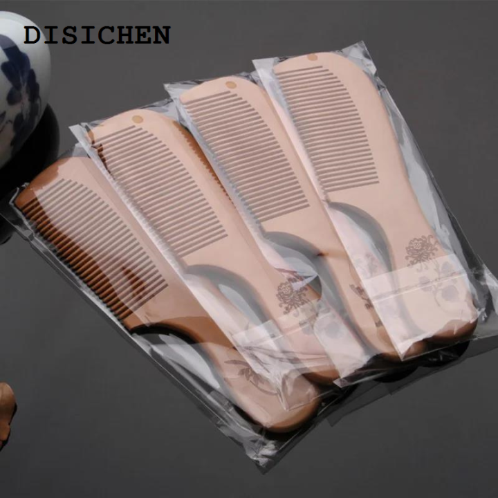 DISICHEN%20Hot%20Selling%201pcs%20Anti-Static%20Handcrafted%20Fine%20Tooth%20Comb%20Natural%20Peach%20Wood%20Comb%20Massage%20Head%20Classic%20Comb%20Hair%20Styling%20Women%20Hair%20Care%20Tool%20-%20Image%204