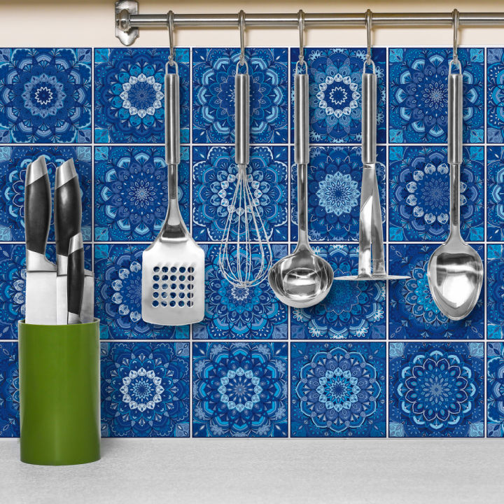 Artsy%20Home%20Wall%20Stickers%20Premium%20Cement%20Tiles%20Bohemia%20Azucena%2048pcs%20-%2010cm%20x%2010cm%20-%20Image%203