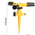 Automatic 360° Rotating 3 Arm Garden Water Sprayer Sprinkler Lawn Roof Irrigation System. 