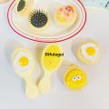 Difutagui Student: Applicable, comb, massage, comb, air cushion, airbag shape, Profesional small cartoon, mini cute, cheese comb, personal care, hairstyling. 