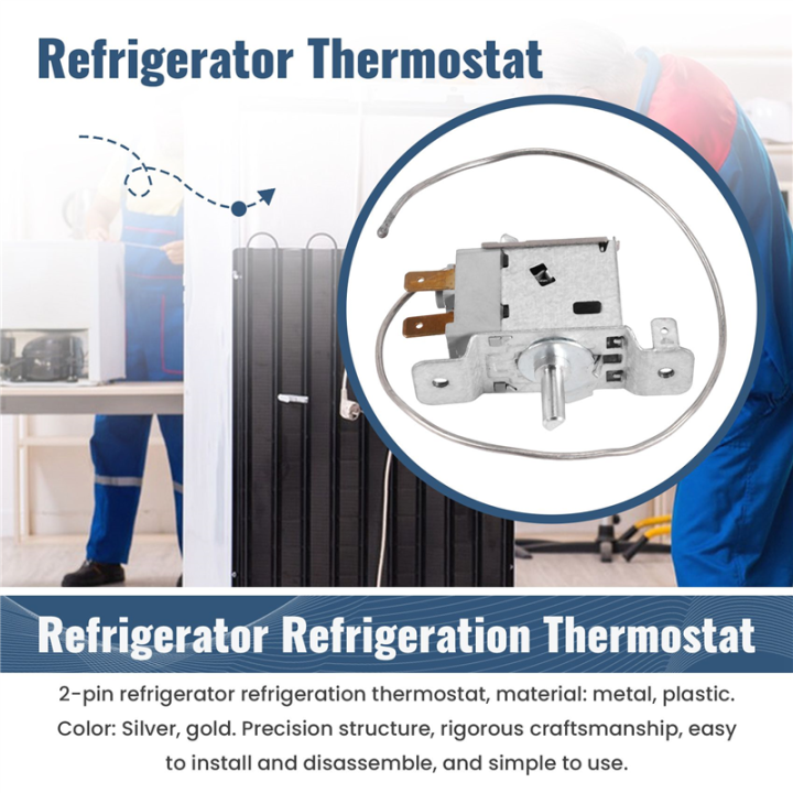 WPF22A%202Pin%20Refrigerator%20Refrigeration%20Thermostat%20w%2030cm%20Metal%20Cord%20-%20Image%202
