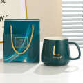Mug Ceramic Coffee Gift Box Set Cup Advertising Giveaway. 