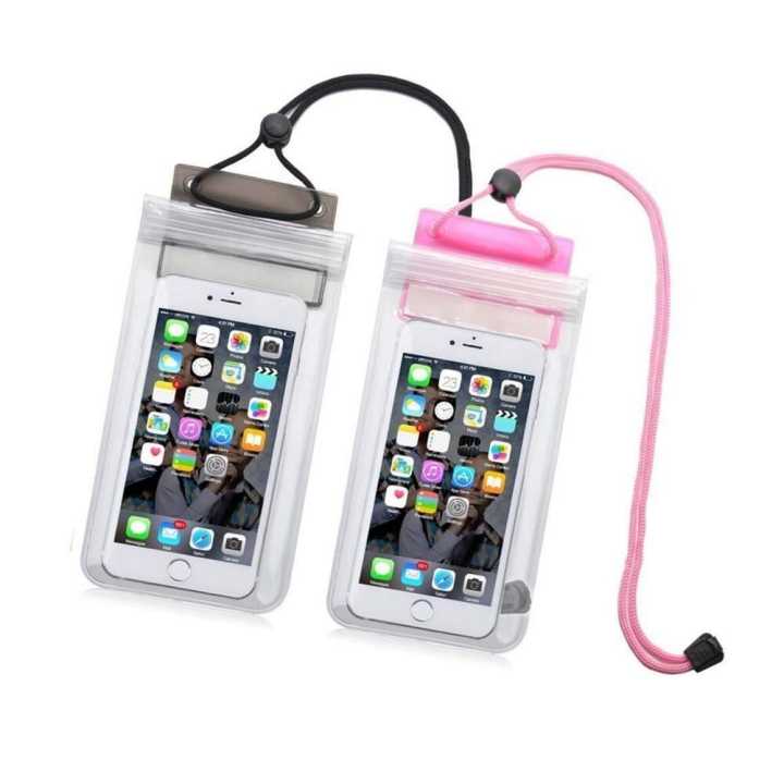 Layers Waterproof Sealed Mobile Pouch Cover for Protection in