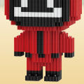 Squid Game Building Bricks No Burrs Squid Game Assembled Doll Toy. 