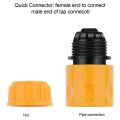 13 Pcs Plastic Garden Hose Tap Connector Kit for Join Garden Hose Pipe Tube. 