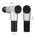 Fascial Gun Muscle Massage Gun | Deep Tissue Massager Electric Machine | 6 Speeds, 4 Heads, High Frequency Vibration. 