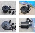 Electrical Air Pump, Quickly Inflates & Deflates All Large Volume Inflatables 2 In 1. 