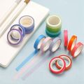 120 Pcs Basic Solid Color Washi Tape Rainbow Masking Tape Decorative Adhesive Tape Sticker Scrapbook Diary Stationery. 